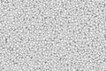 White styrofoam balls texture abstract seamless pattern