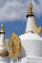 White suburgan (buddhist praying stone)