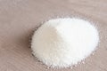 White sugar for cooking on the table Royalty Free Stock Photo