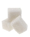 White sugar cube Royalty Free Stock Photo