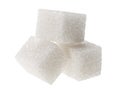 White sugar cube Royalty Free Stock Photo