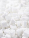 White Sugar cubes (full frame image)