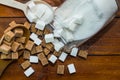 White sugar Royalty Free Stock Photo