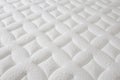 White surface mattress, beautiful background Royalty Free Stock Photo