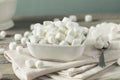 White Sweet Mini Marshmallows Royalty Free Stock Photo