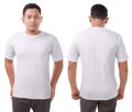 White Shirt Design Template