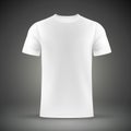 White T-shirt template