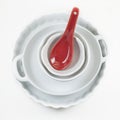 White tableware Royalty Free Stock Photo