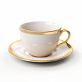 Isolated Tea Cup On White Background Royalty Free Stock Photo