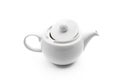 white tea pot Royalty Free Stock Photo