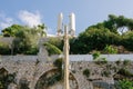 Telephone Antenna Repeater in southern France in the city of Nice Royalty Free Stock Photo