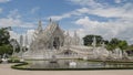 The white tempel of chiang rai Royalty Free Stock Photo