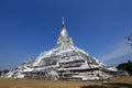 White Temple,Ayutthaya,Thailand Royalty Free Stock Photo