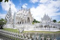 White Temple Building, Chiang Rai, Thailand.