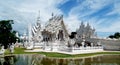 White Temple in Chiang Rai, Thailand. Designed by Don Chalermchai Kositpipat