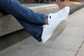 White tennis shoes are a basic that have transcended trends throughout history. To walk, to work or simply to be at home