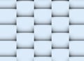 White texture with cubes of bluish shadows Royalty Free Stock Photo