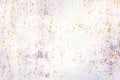 White texture of rusty metal. Abstract brown -orange-white background. Royalty Free Stock Photo