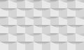 White Texture, Small Geometric Box Pattern, 3 D, Modern Background