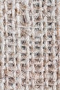 White thick fabric detail background