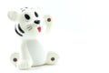 White tiger toy Royalty Free Stock Photo