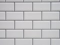 White tile with black joints Royalty Free Stock Photo