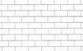 A WHITE TILE WALL Royalty Free Stock Photo