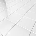 White tiles