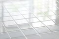 White tiles floor abstract background #4 Royalty Free Stock Photo