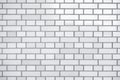 White tiles wall square Brick pattern Background Architecture details