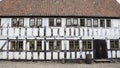 White timbered house