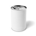 White tin can Royalty Free Stock Photo