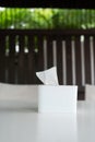 White tissue box Royalty Free Stock Photo