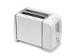 White toaster on white background.