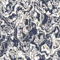 White tonal marbled seamless texture. Irregular pale ink blotch paint effect background. Marble tone on tone minimal