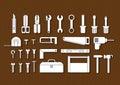 White tool kits