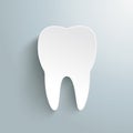 White Tooth PiAd Royalty Free Stock Photo
