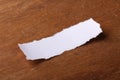 White Torn Paper Royalty Free Stock Photo