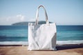 White Tote Bag Mock-up