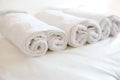 White towels Royalty Free Stock Photo