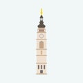 White Tower in Hradec Kralove Royalty Free Stock Photo