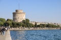 White Tower, Thessaloniki, Greece Royalty Free Stock Photo