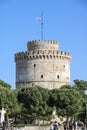 White Tower, Thessaloniki, Greece Royalty Free Stock Photo