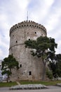 White Tower of Thessaloniki, Greece Royalty Free Stock Photo