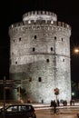 White Tower of Thessaloniki, Night View