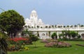 White towers near Golden Temple Amritsar, India Royalty Free Stock Photo