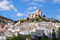 White town, Velez Blanco, Spain.