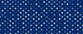 White transparent stars on blue background