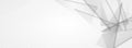 White Triangle Graphic Vector Panoramic Gray Royalty Free Stock Photo