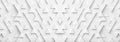 White triangle pattern backdrop background. 3D rendering Royalty Free Stock Photo